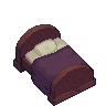 Heart Oak Bed